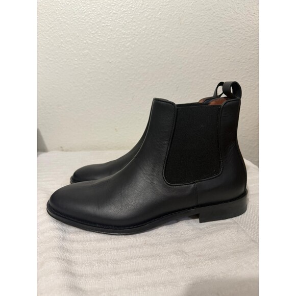 Rodd & Gunn Saddleview Chelseq Boot Men Black Leather Made In Italy Size 41 US 8 main image 5